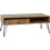 Seconique Ottawa 1 Drawer Coffee Table MDF Drawer Base Medium Oak Effect/Black 2