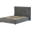 Seconique (Double4ft 6inch-135cm)Amelia Plus Storage Metal Bed Frame Dark Grey Fabric 2
