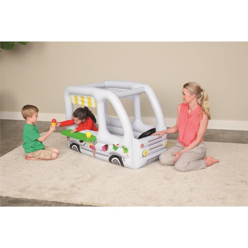 Bestway Ice Cream Truck Ball Pit Interactive inflatable ice cream for