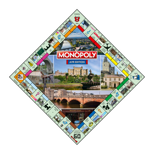 Monopoly Monopoly Ayr Edition Board Game 2