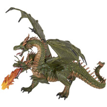 Papo - Estatueta Dragão de duas cabeças