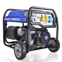Hyundai HY9000LEK-2 7.5kW / 9.4kVa* Recoil & Electric Start Site Petrol Generator