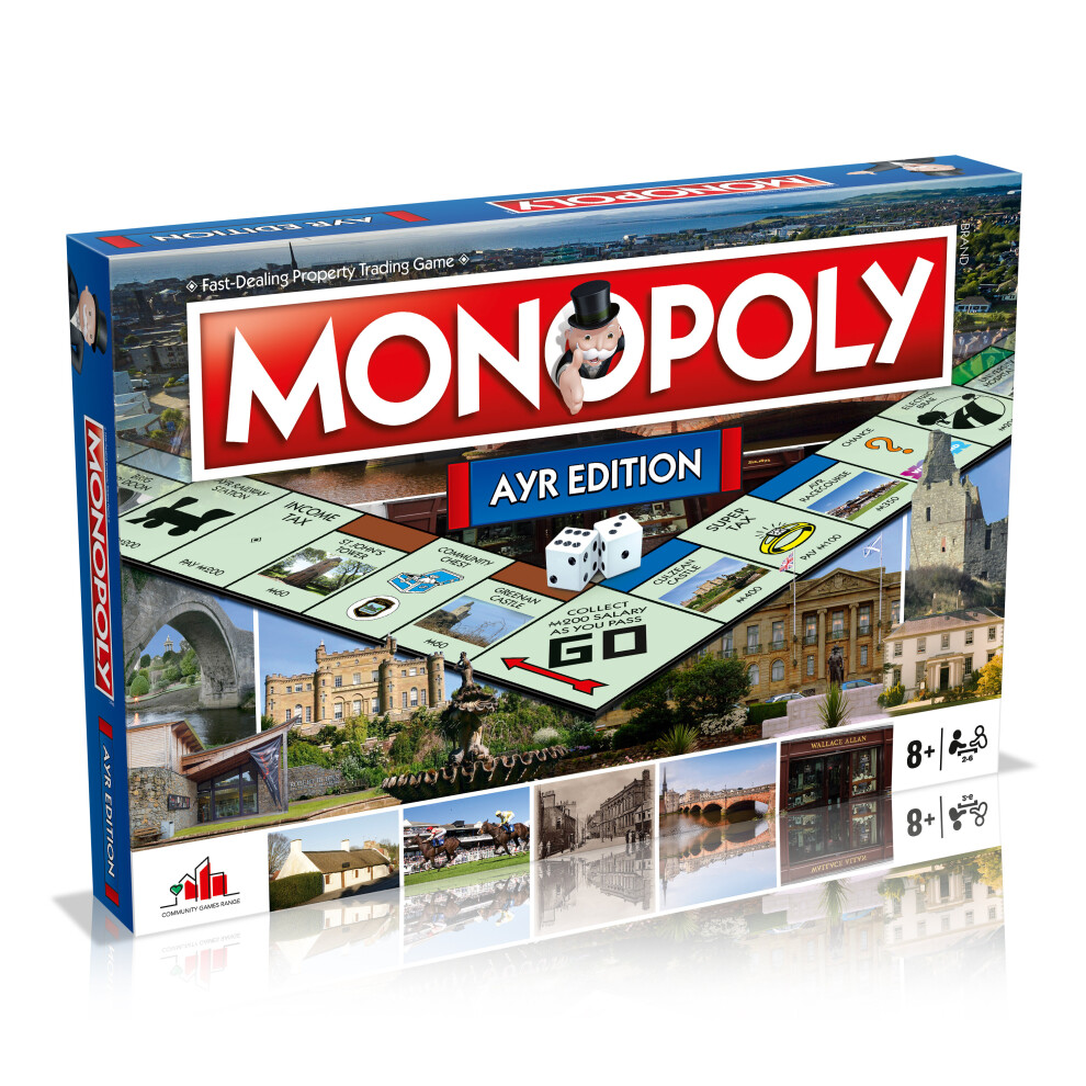 Monopoly Ayr Edition Board Game