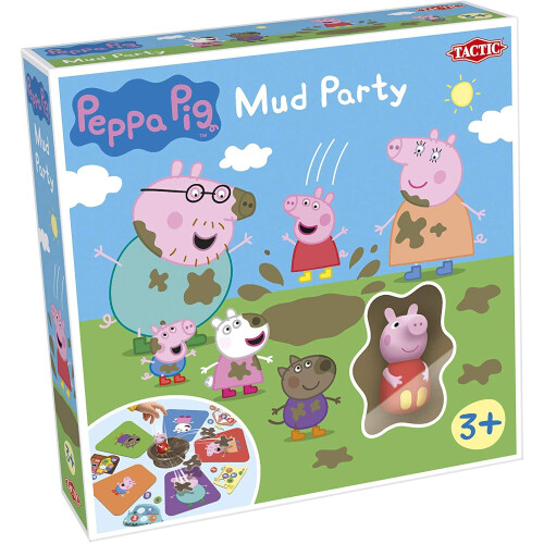 Tactic Games Peppa Pig Mud Party Board Game