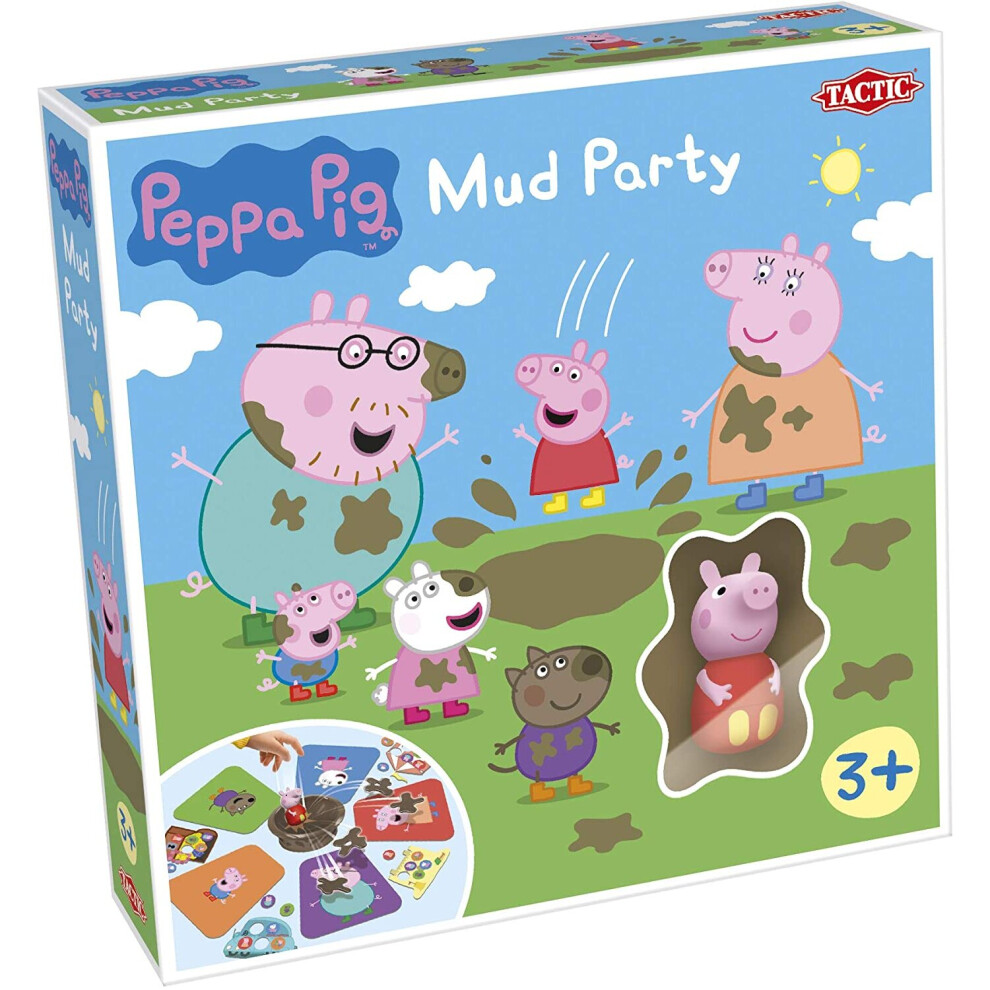 Tactic Games Peppa Pig Mud Party Board Game