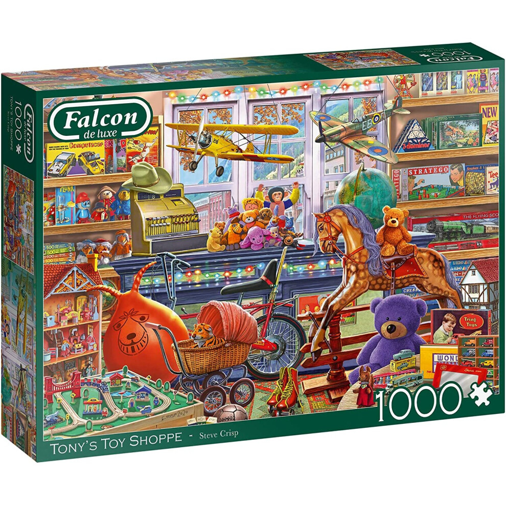 Falcon De Luxe Jumbo - Tony's Toy Shop 1000 Piece Jigsaw Puzzle