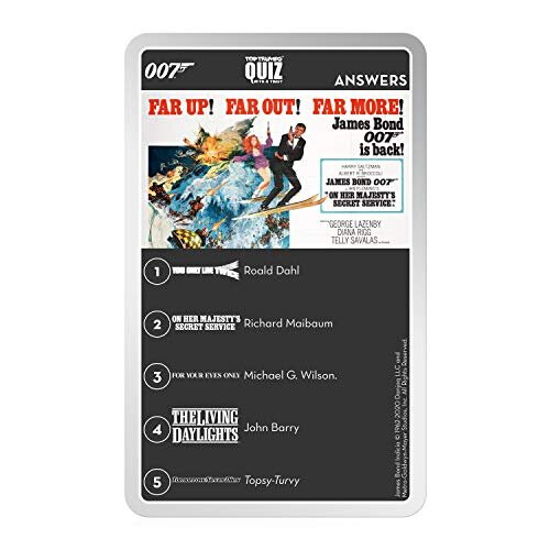 Top Trumps Top Trumps James Bond Quiz Card Game 2