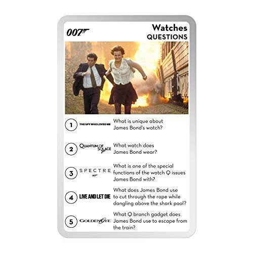 Top Trumps Top Trumps James Bond Quiz Card Game 1