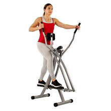 Sunny Health & Fitness Unisex's Air Walk Trainer w/LCD Monitor SF-E902 Elliptical Machine, Grey, 38L x 48W x 156H cm