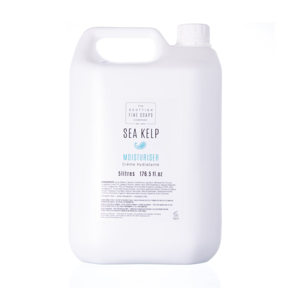 Scottish Fine Soaps Commercial Sea Kelp Moisturiser Refill 5 Litre - 836.416