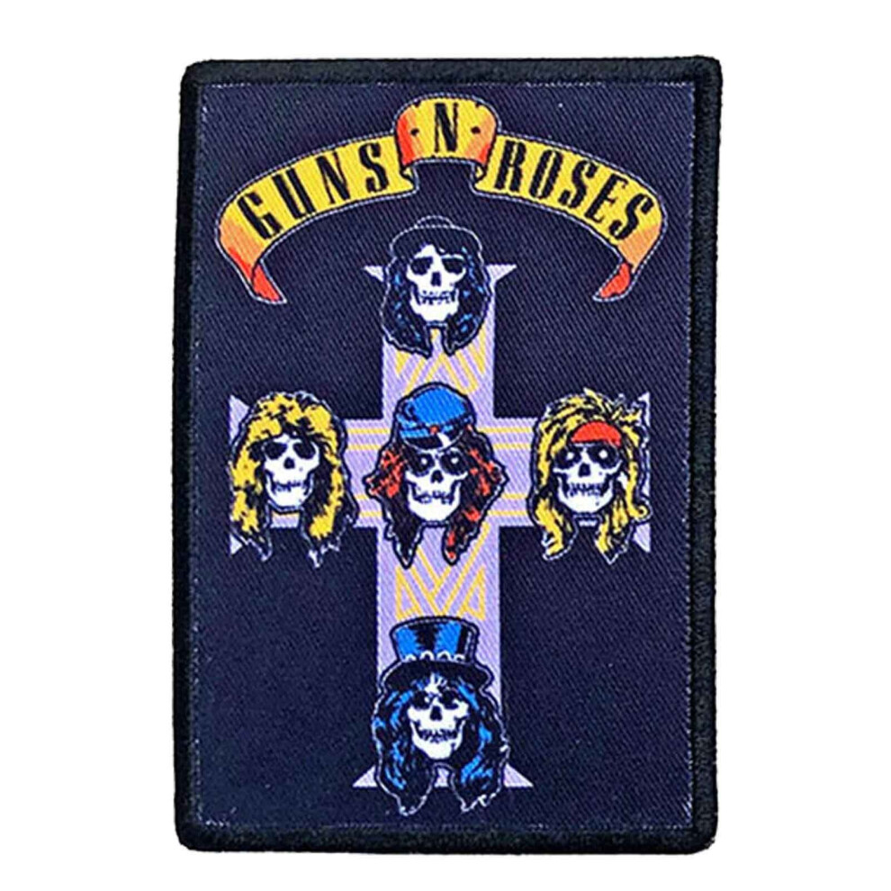 Guns N Roses Patch Nightrain Cross Band Logo new Official