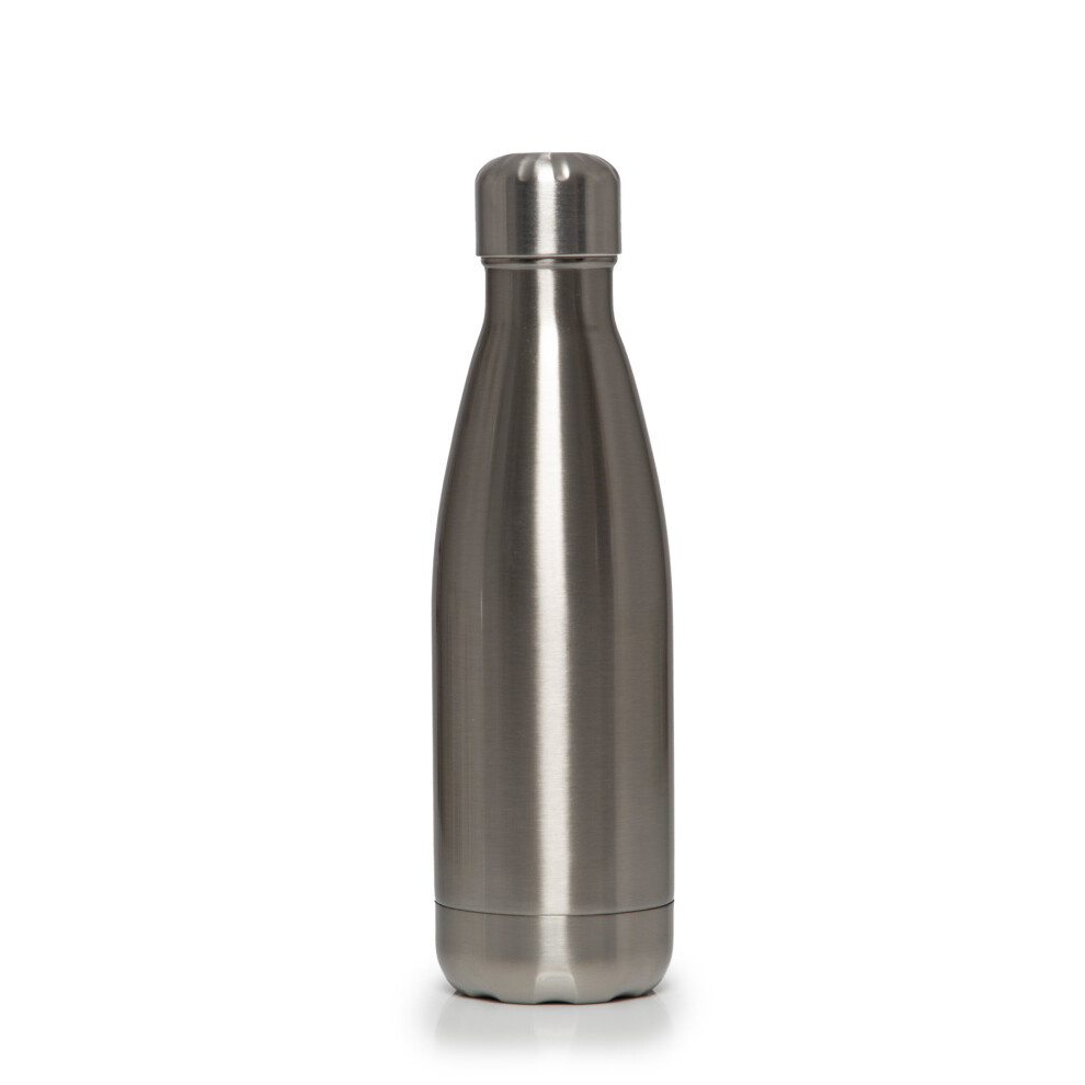 (Silver) Insulated Metal Drinking Flask 350ml-image-OPC-P6TPMHM-NEW