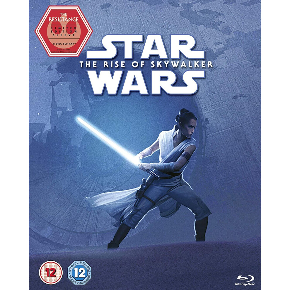 Star Wars - The Rise of Skywalker (Limited Edition The Resistance Sleeve) [Blu-ray] [2019] [Region Free]