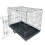 HugglePets HugglePets Dog Cage with Plastic Tray - Silver, Small 7
