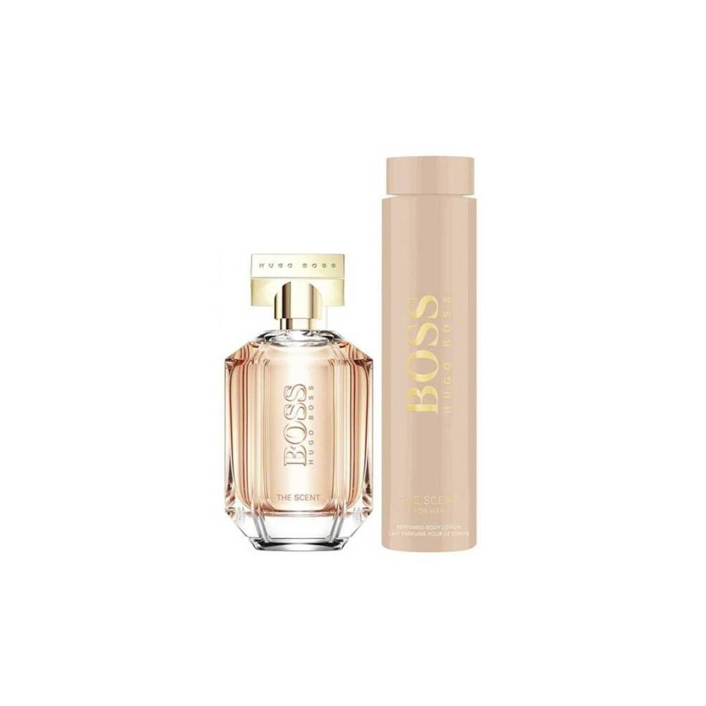 Hugo Boss The Scent 100ml For Her Eau De Parfum Gift Set