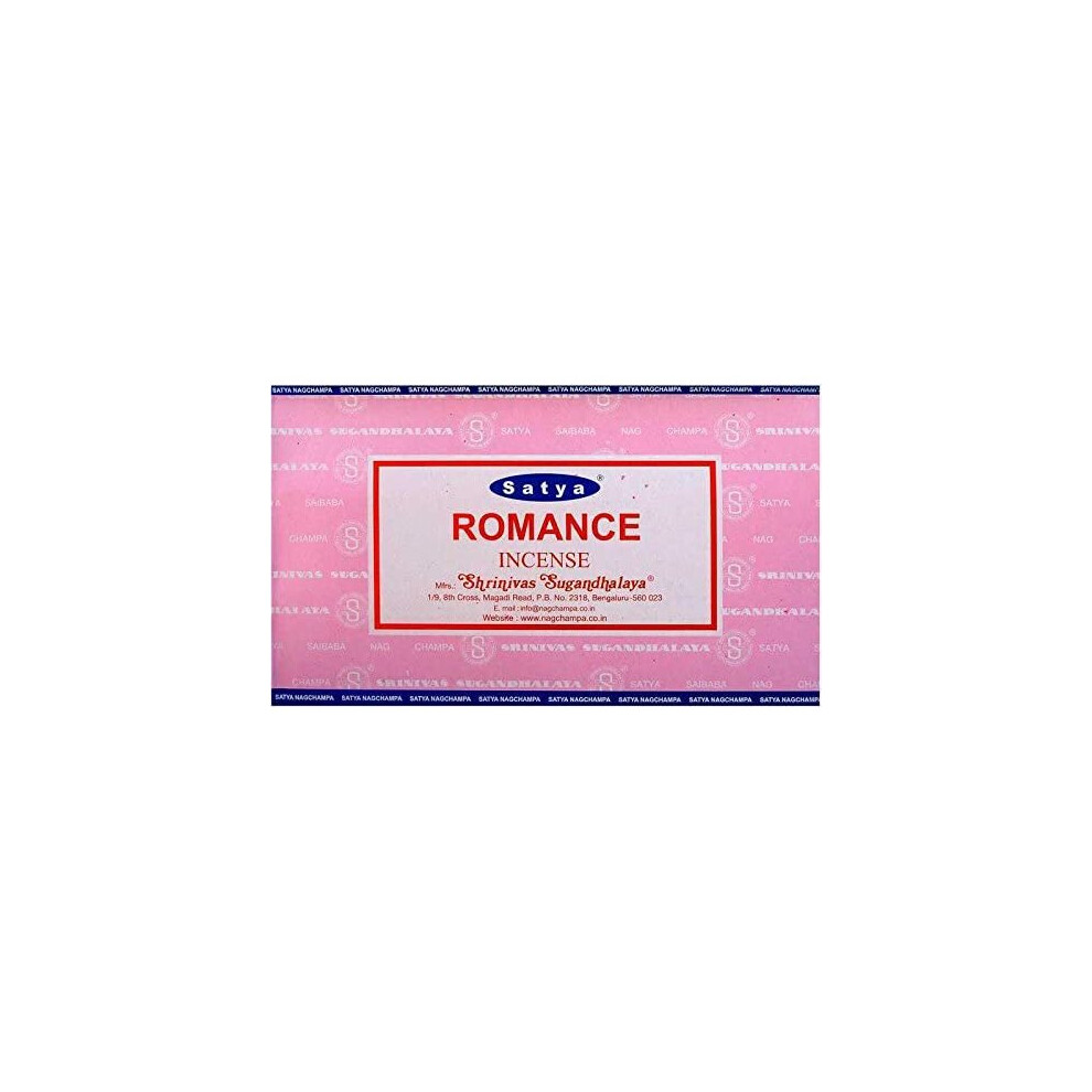 Satya Nag Champa Incense Sticks - Romance - Set of 12-image-OPC-P5HQ8GX-NEW