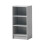 Timber Art Design UK Small 3 Tier Cube Bookcase Display Shelving Storage Unit Furniture Light Grey 3