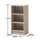Timber Art Design UK Small 3 Tier Cube Bookcase Display Shelving Storage Unit Furniture Sonoma Oak 3