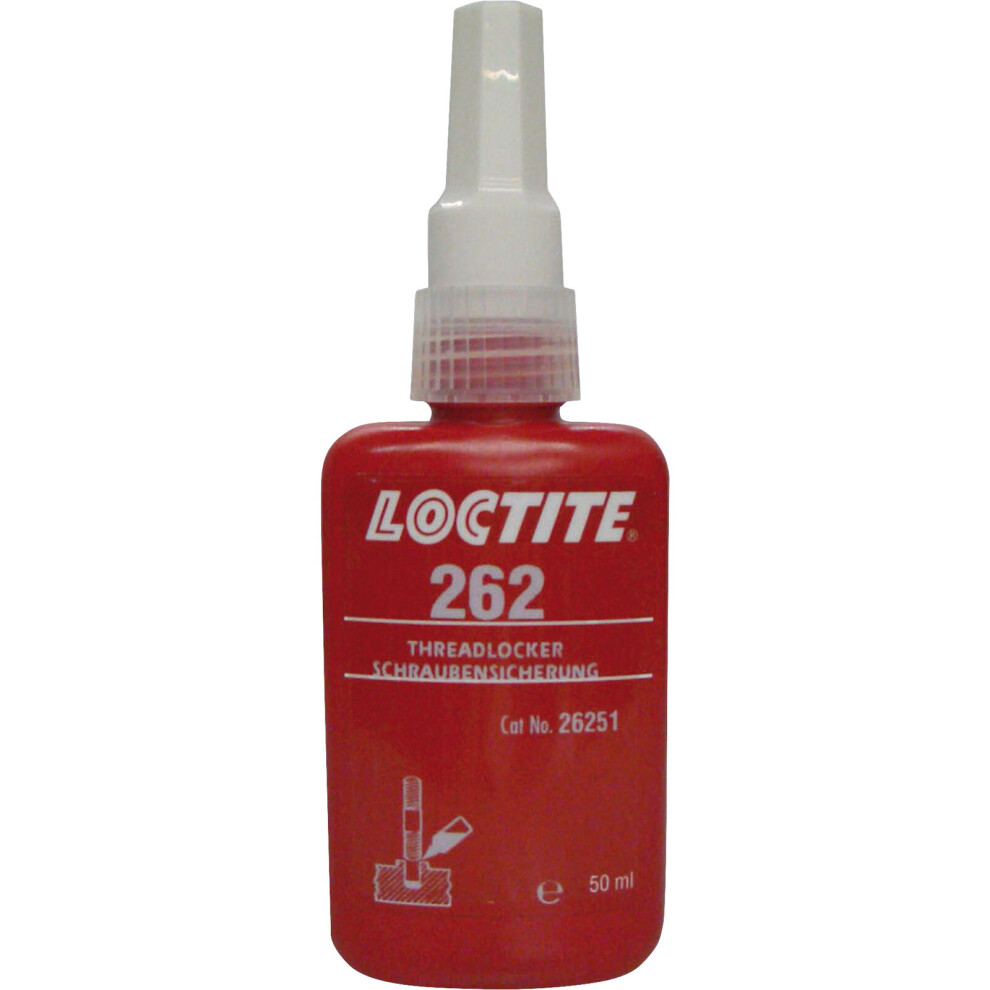 Loctite 135376 262 High/Medium Strength Torque Tension Threadlocker 50ml