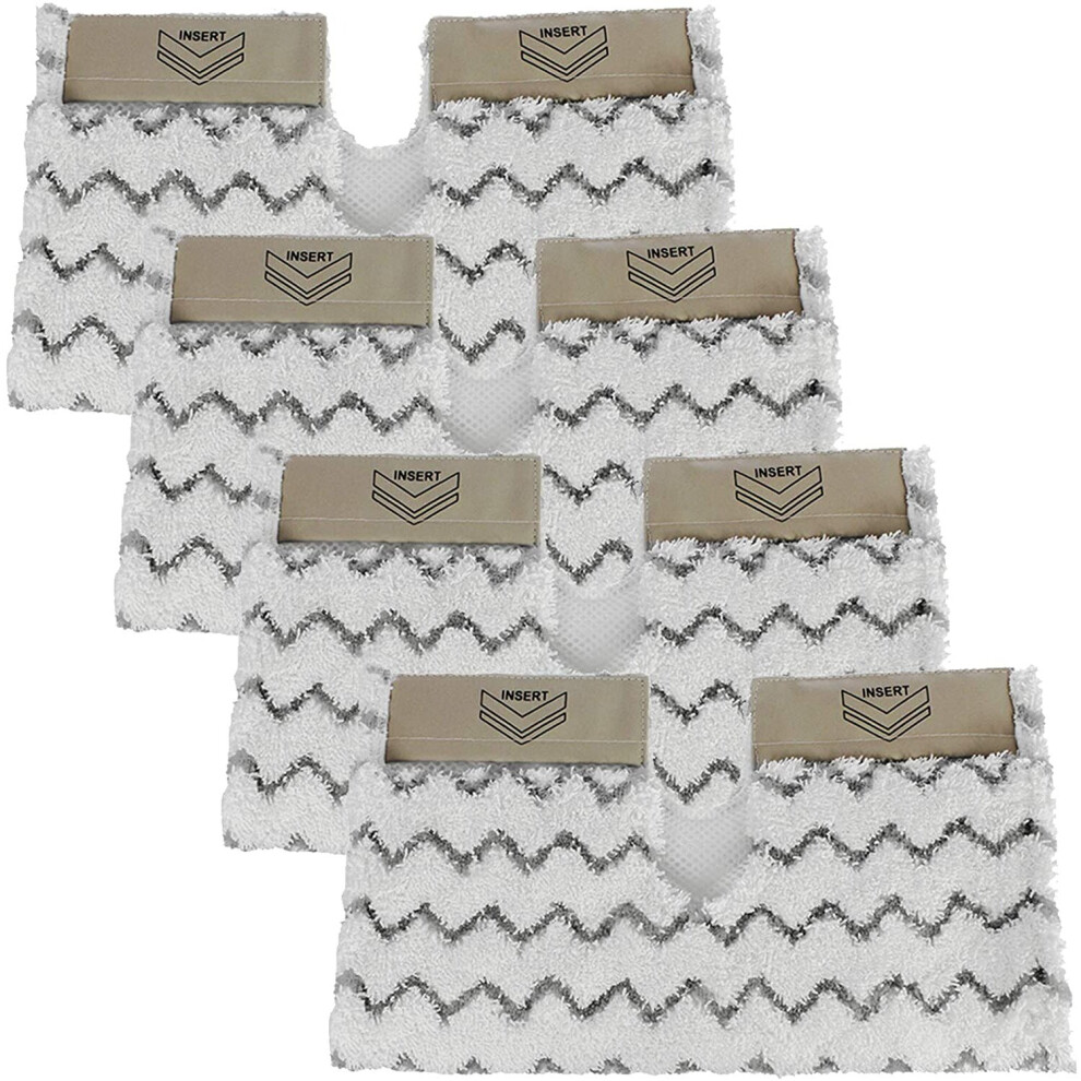 Spares2go Cover Pads For Shark Klik N Flip Lift Away Pro Genuis Steam Cleaner Mop (Pack Of 4)
