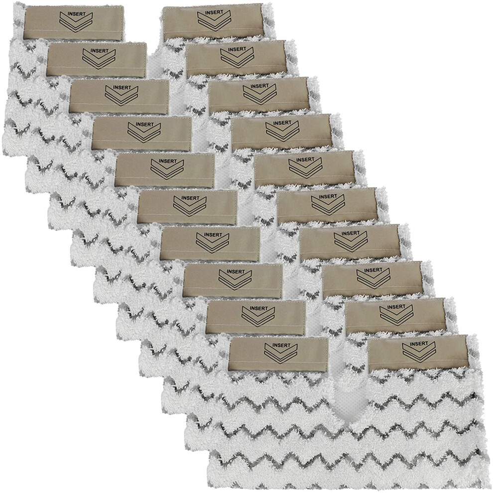 Cover Pads for SHARK Steam Cleaner Mop Dirt Grip S6001 S6003 Klik n' Flip (Pack of 10)-image-OPC-P6TS5HH-NEW