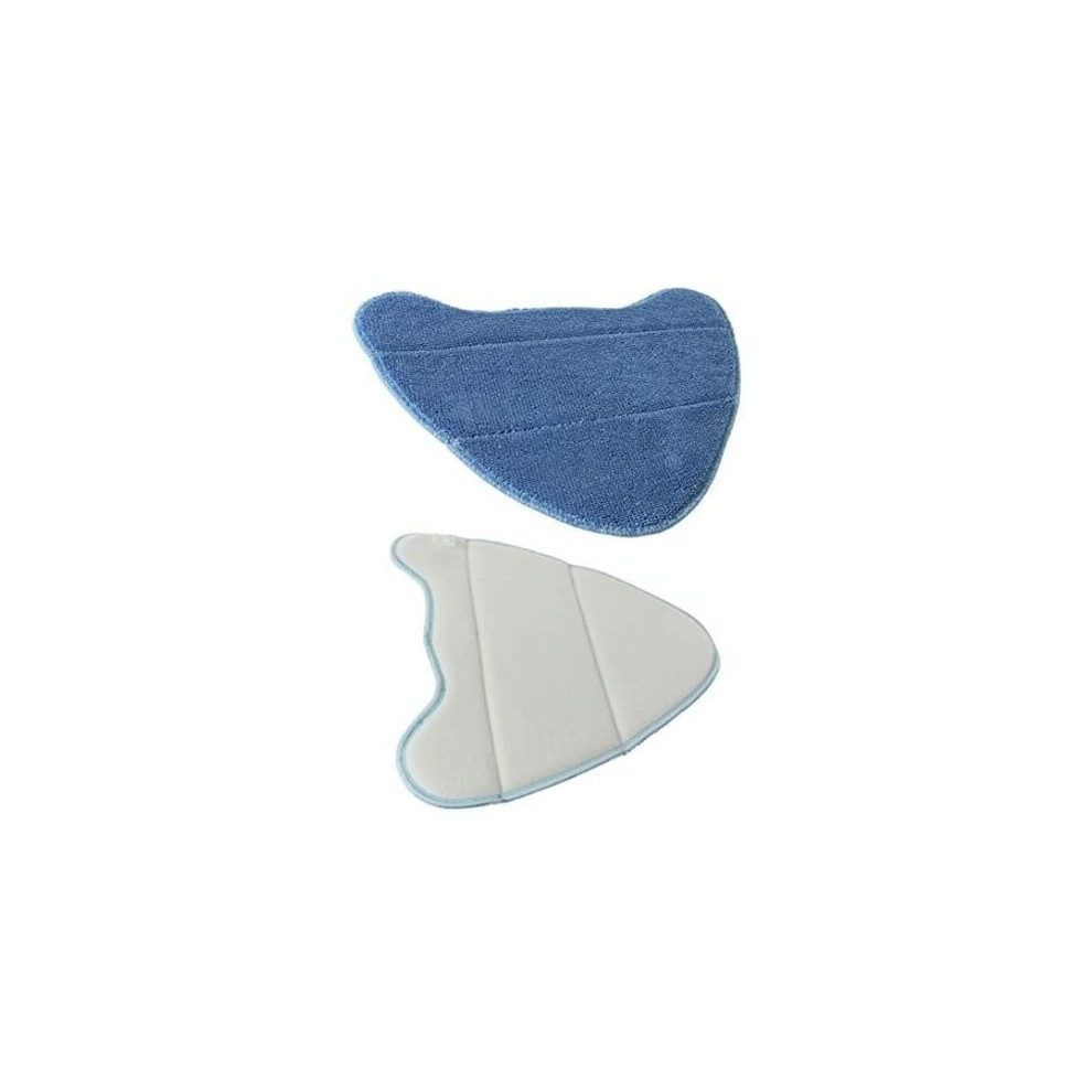 Spares2go Microfibre Cleaning Pads For Vax S2 S2s S2c S2s-1 S2st Series Steam Cleaner Mops (Pack Of 2)