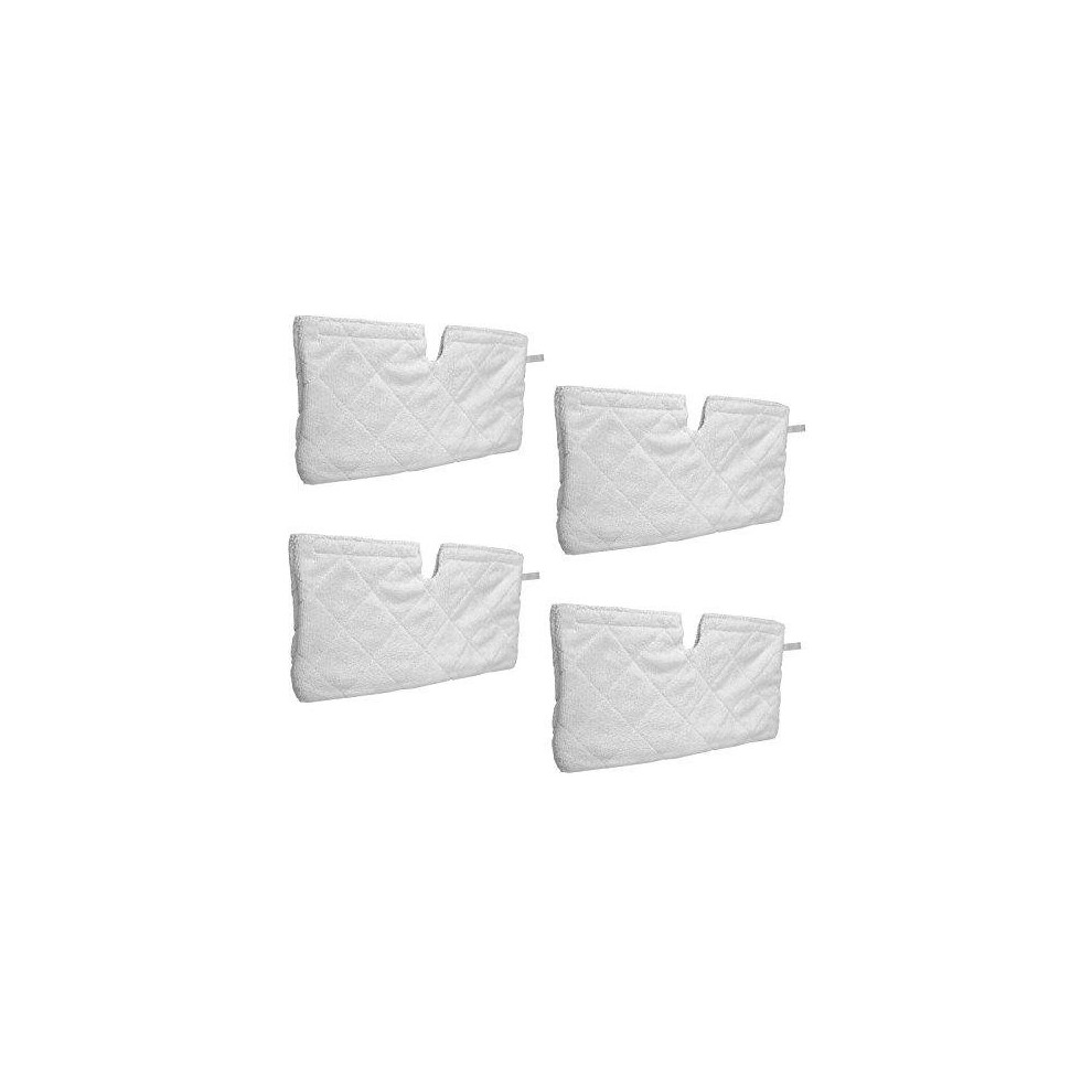 Microfibre Cover Pocket Pads for Shark Steam Cleaner Mop S3502, S3601, S3701 (Pack of 4)