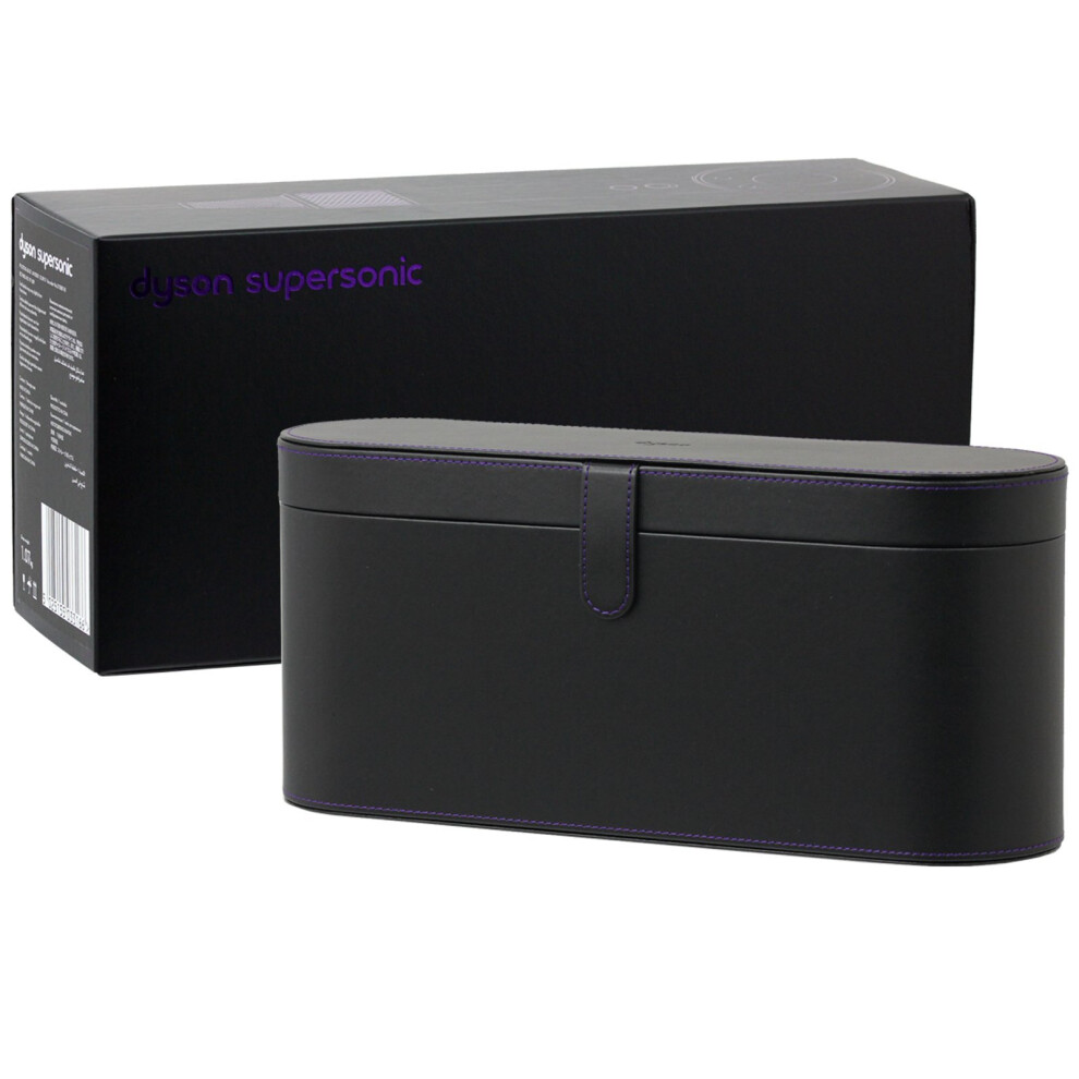DYSON Supersonicâ Hair Dryer Box Travel Storage Presentation Case (Black)