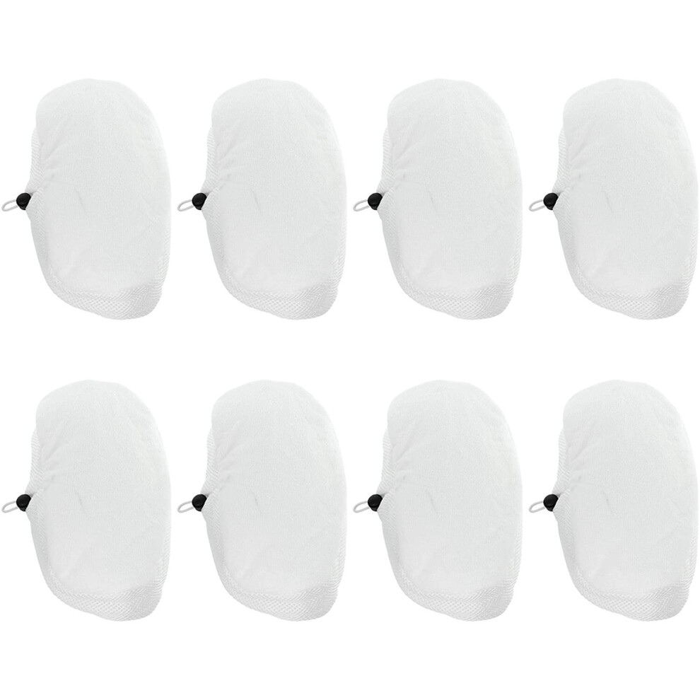 Hard Floor Cleaning Cloth Pads for Bissell 1005E 90T1E 90Y5 Steam Cleaner Mop (Pack of 8)