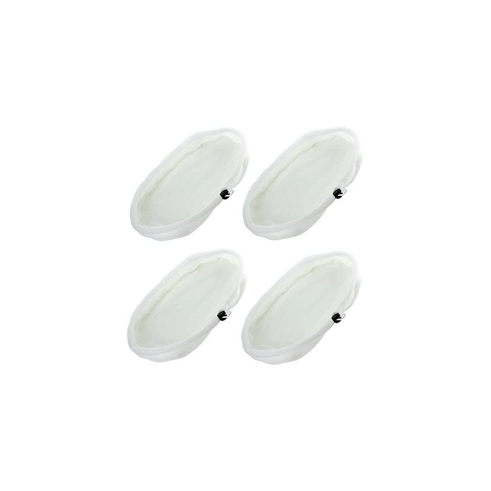 Hard Floor Cleaning Cloth Pads for Morphy Richards 70495 2 in 1 Steam Cleaner Mop (Pack of 4)