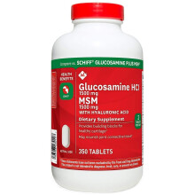 Member's Mark Glucosamine HCI, MSM & Hyaluronic Acid, 350 Tablets