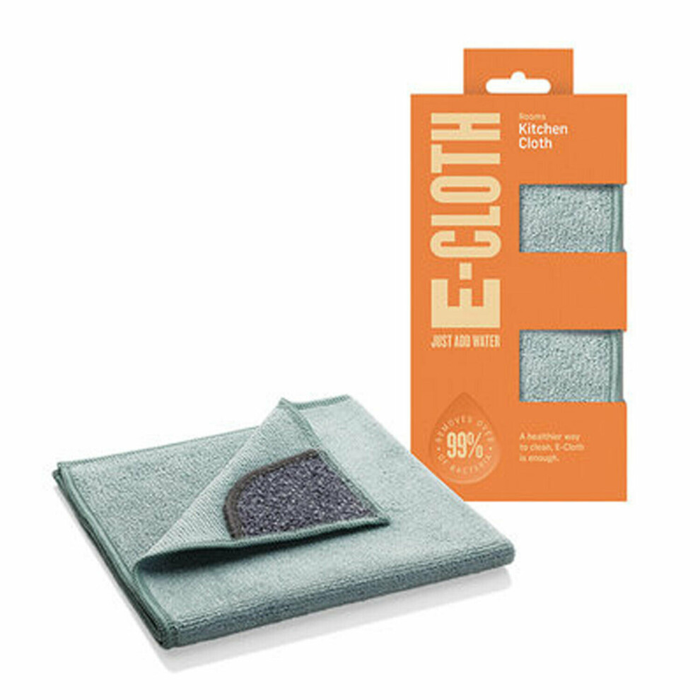 E-Cloth Kitchen Cloth Loosens And Removes Thick Grease, Dirt & Bacteria - 0239