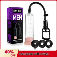 Adult Products Male Penis Enlargement Device Penis Bigger Growth Pumps Penis Extender Enhancer