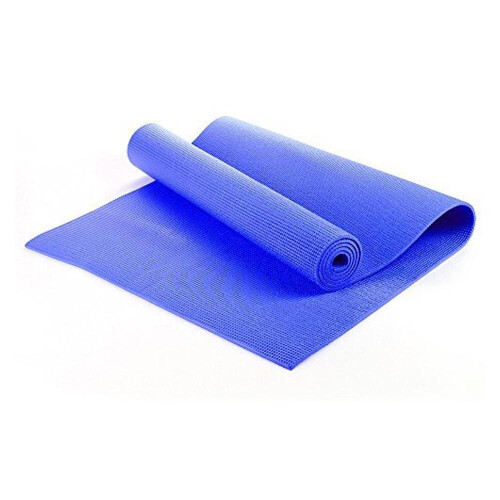 6mm Yoga Mats Soft Non Slip Exercise Mat - Blue 1