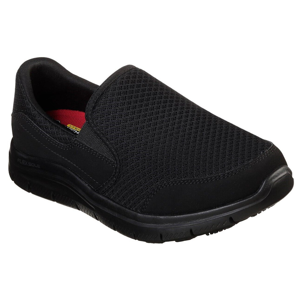 (7 (Adults')) Skechers cozard sr womens ladies trainers black