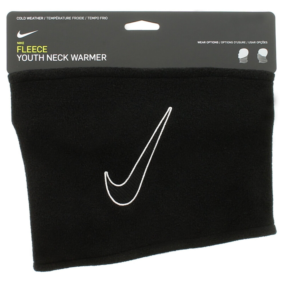 (1 (Adults')) Nike Unisex Fleece Neck Warmer Black