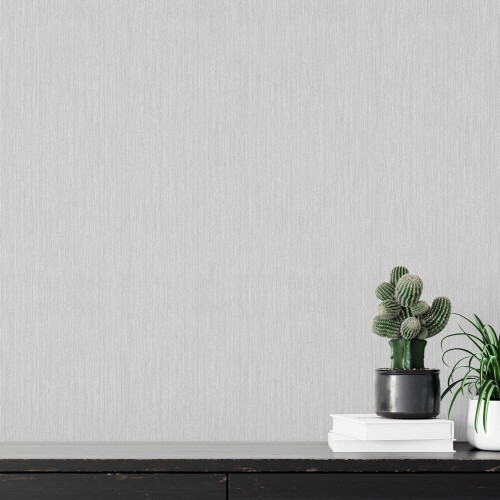 Muriva Muriva Indra Texture Grey Silver Wallpaper 154122 2