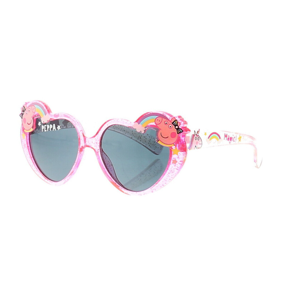 (1 (Adults')) Peppa Pig Sunglasses Sunglasses Pink UK Size