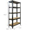 Monster Racking T-Rax kraftige reoler, sorte, 75 cm B, 30 cm D 4