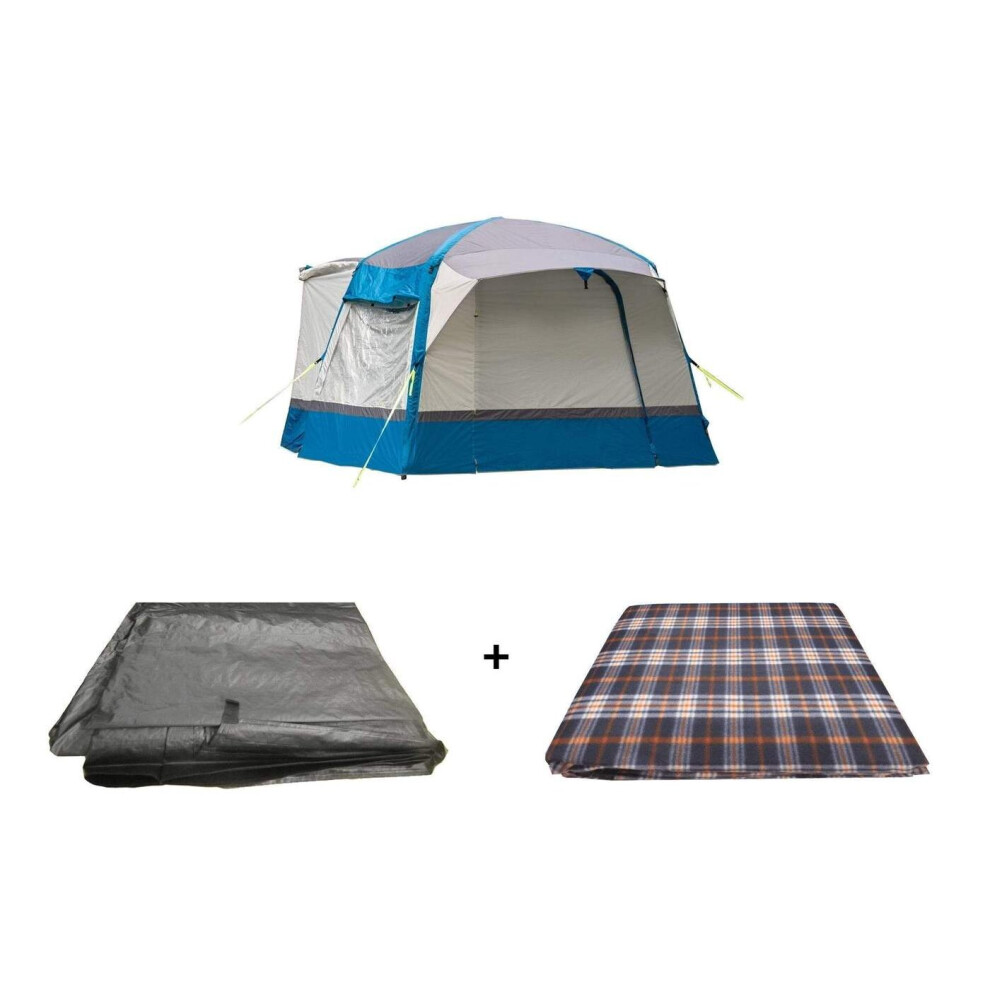 OLPRO Uno Breeze Campervan Awning Package - Awning, Carpet & Footprint