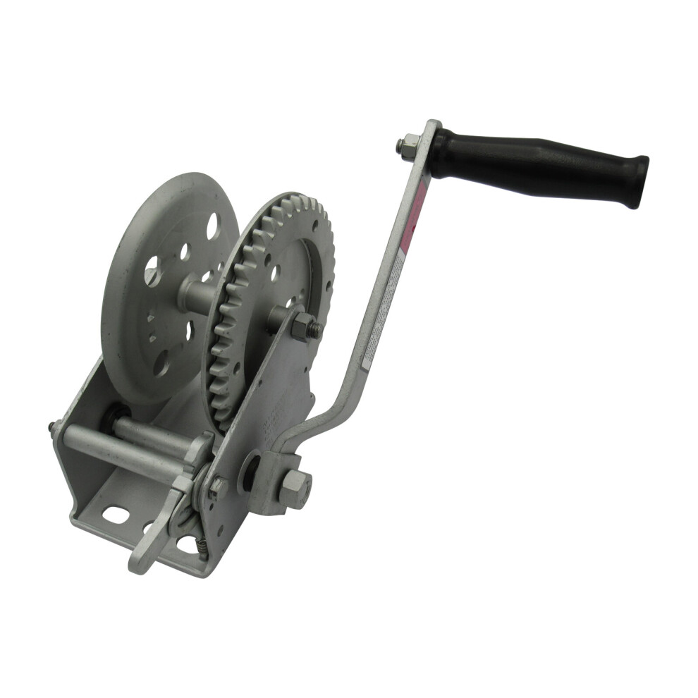 (Duracoat, 1200Lb / 540Kg) Manual Trailer Hand Winch (Hand Operated Crank) 600988526990