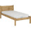 Seconique (Single 3ft-90cm) Maya Bed Fame Distressed Waxed Pine 1