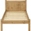 Seconique (Single 3ft-90cm) Maya Bed Fame Distressed Waxed Pine 3