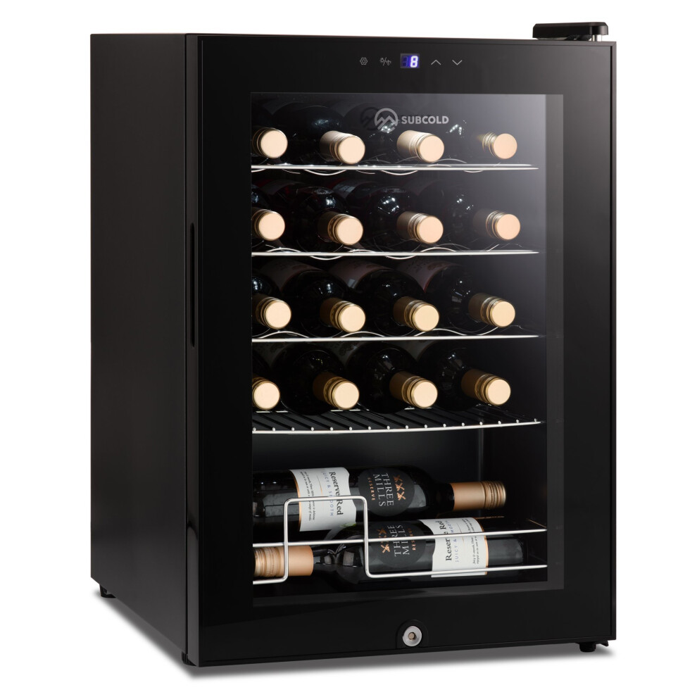 Subcold Viva20 LED Wine Fridge | 20 Bottles Wine Cooler | 57 Litre