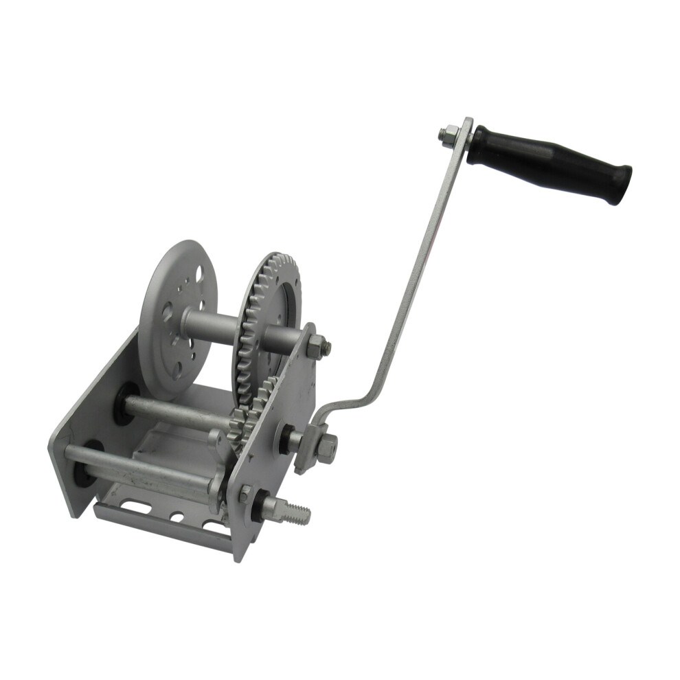(Duracoat, 2000Lb / 900Kg) Manual Trailer Hand Winch (Hand Operated Crank) 600988527027