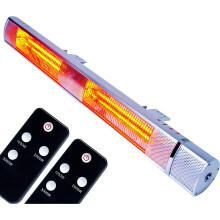 MYLEK 3kW Electric Patio Heater IP65 Wall Mountable Remote Control