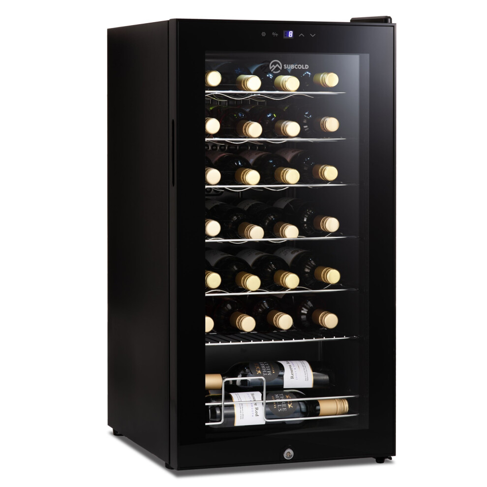 Subcold Viva28 Led Wine Fridge | 28 Bottles Wine Cooler | 77 Litre