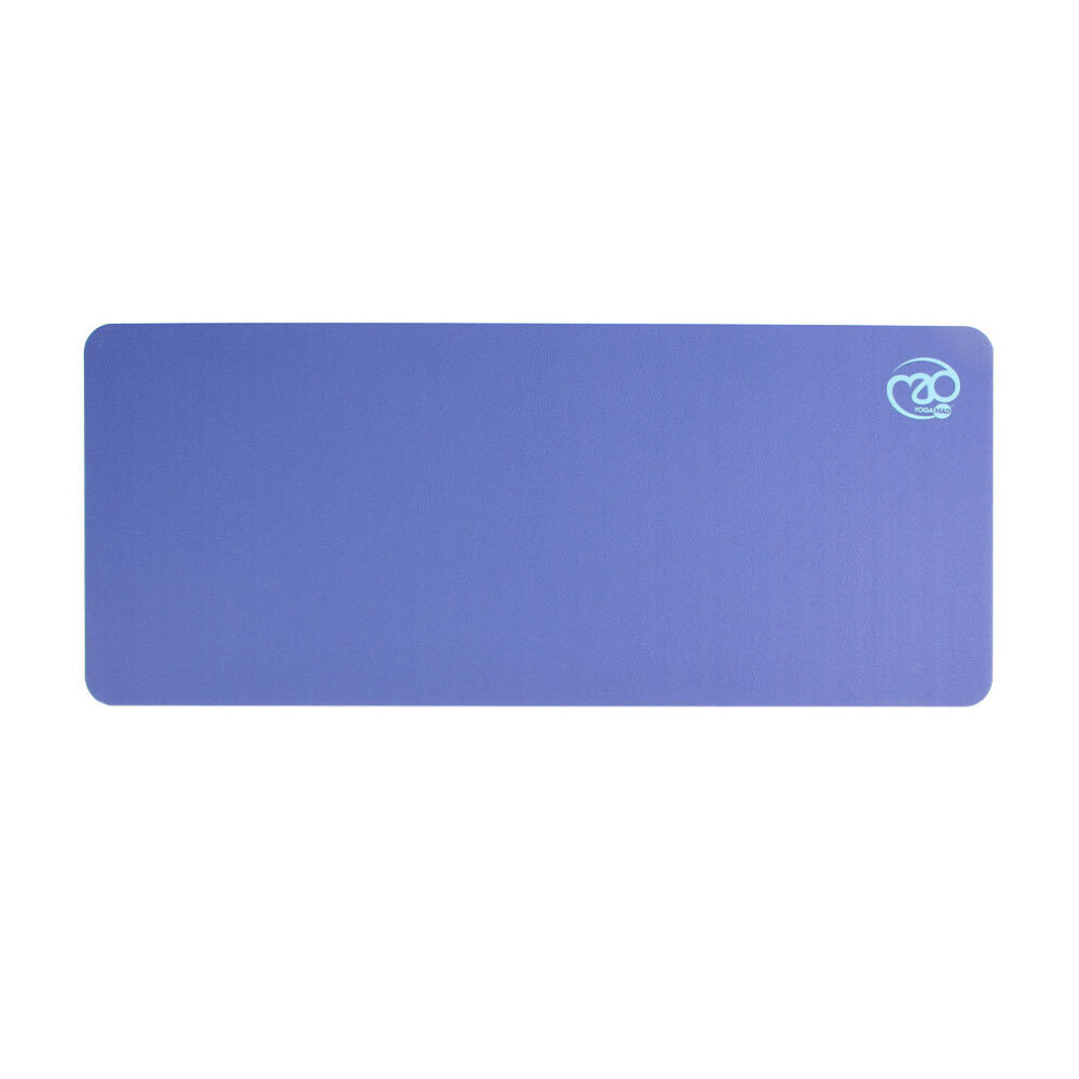 (Blue) Fitness Mad NBR Knee Mat Pad in Gray - Lightweight NBR Rubber - 61 x 25 x 15mm