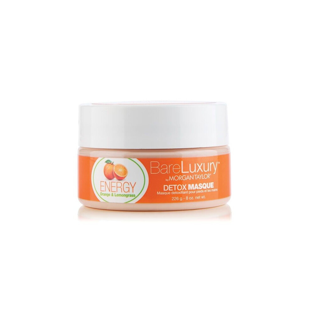 Morgan Taylor Orange Bareluxury Energy Detox Masque - & Lemongrass - 240Ml