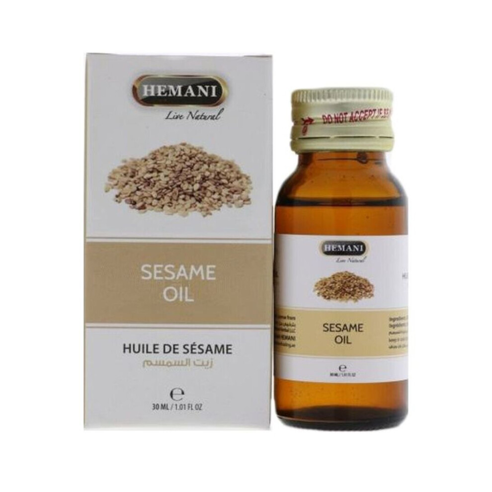 Hemani (Pack Of 2) Sesame Oil 30Ml - Essential Oil & Multipurpose Oil